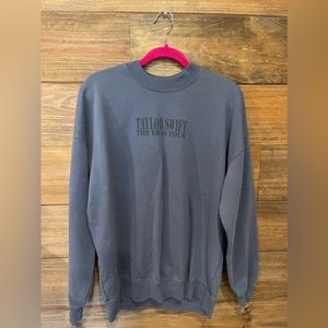 Taylor Swift Eras Tour Blue Crewneck